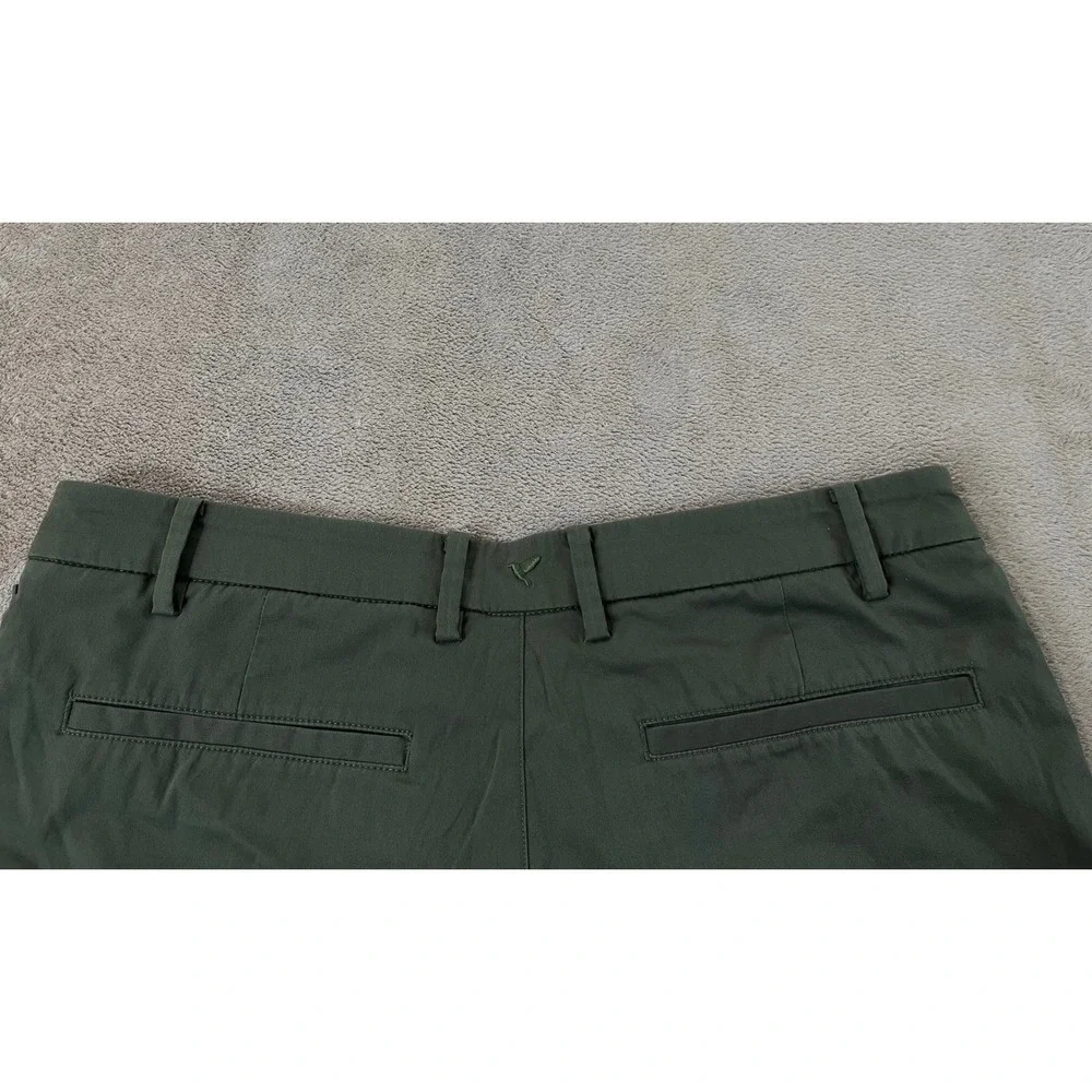 Birddogs Boomstick Chino Pants Men's 34x32 Green Lined Performance Stretch EUC